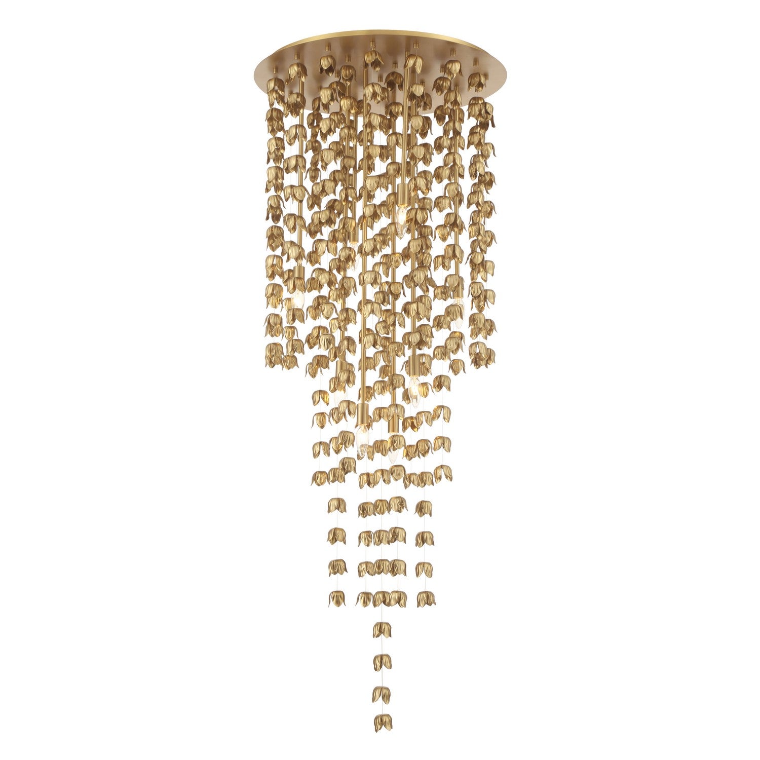 Minka-Lavery - 3967-732 - Eight Light Pendant - Ashgrove - Legacy Brass