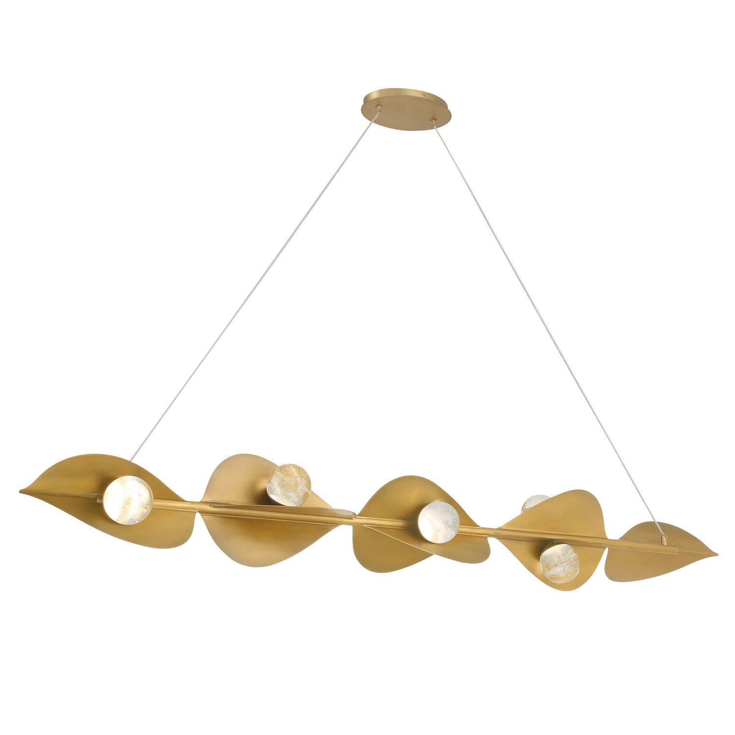 Minka-Lavery - 3977-732-L - LED Island Pendant - Pod - Legacy Brass