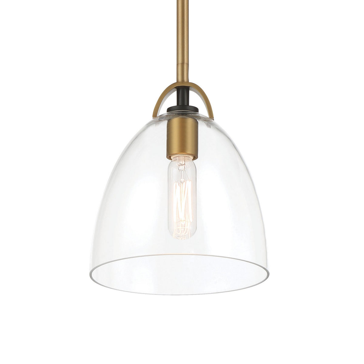 Minka-Lavery - 5711-876 - One Light Pendant - Sommersby - Legacy Brass