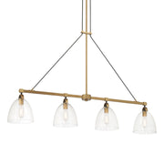 Minka-Lavery - 5717-876 - Four Light Island Pendant - Sommersby - Legacy Brass
