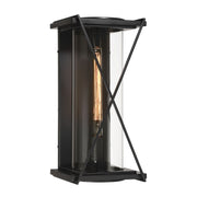 Minka-Lavery - 77602-899 - One Light Outdoor Wall Sconce - Rockhill - Dark Matte Black