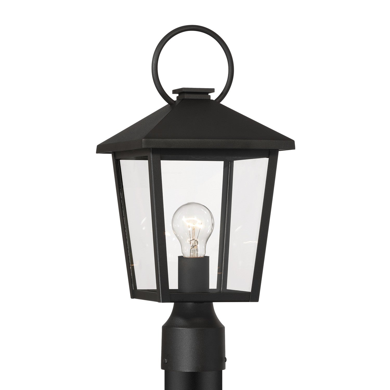 Minka-Lavery - 78005-66 - One Light Outdoor Post Mount - Parkside - Sand Coal Black