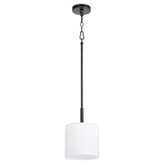 Quorum - 3307-59 - One Light Pendant - Rutherford - Matte Black