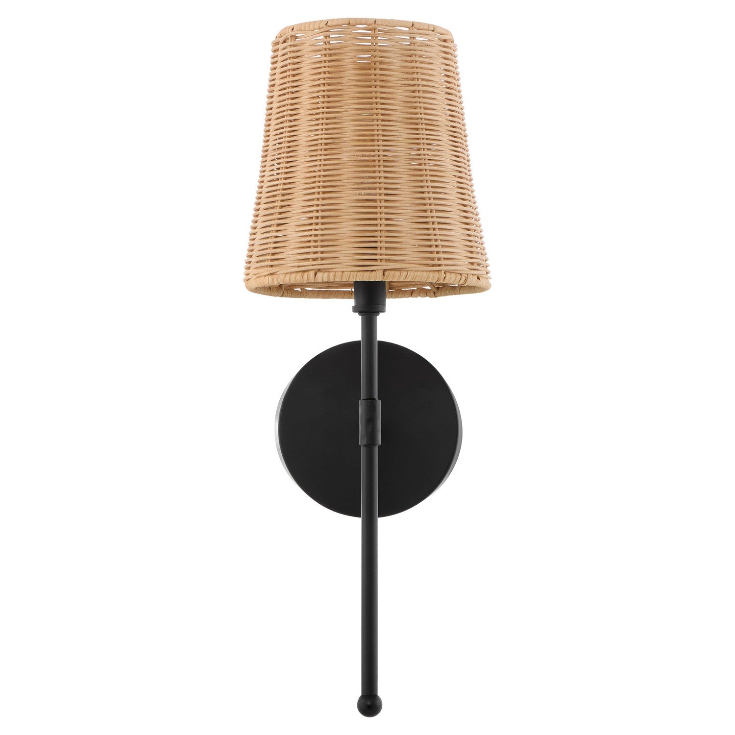 Quorum - 5123-1-59 - One Light Wall Mount - Fairview - Matte Black