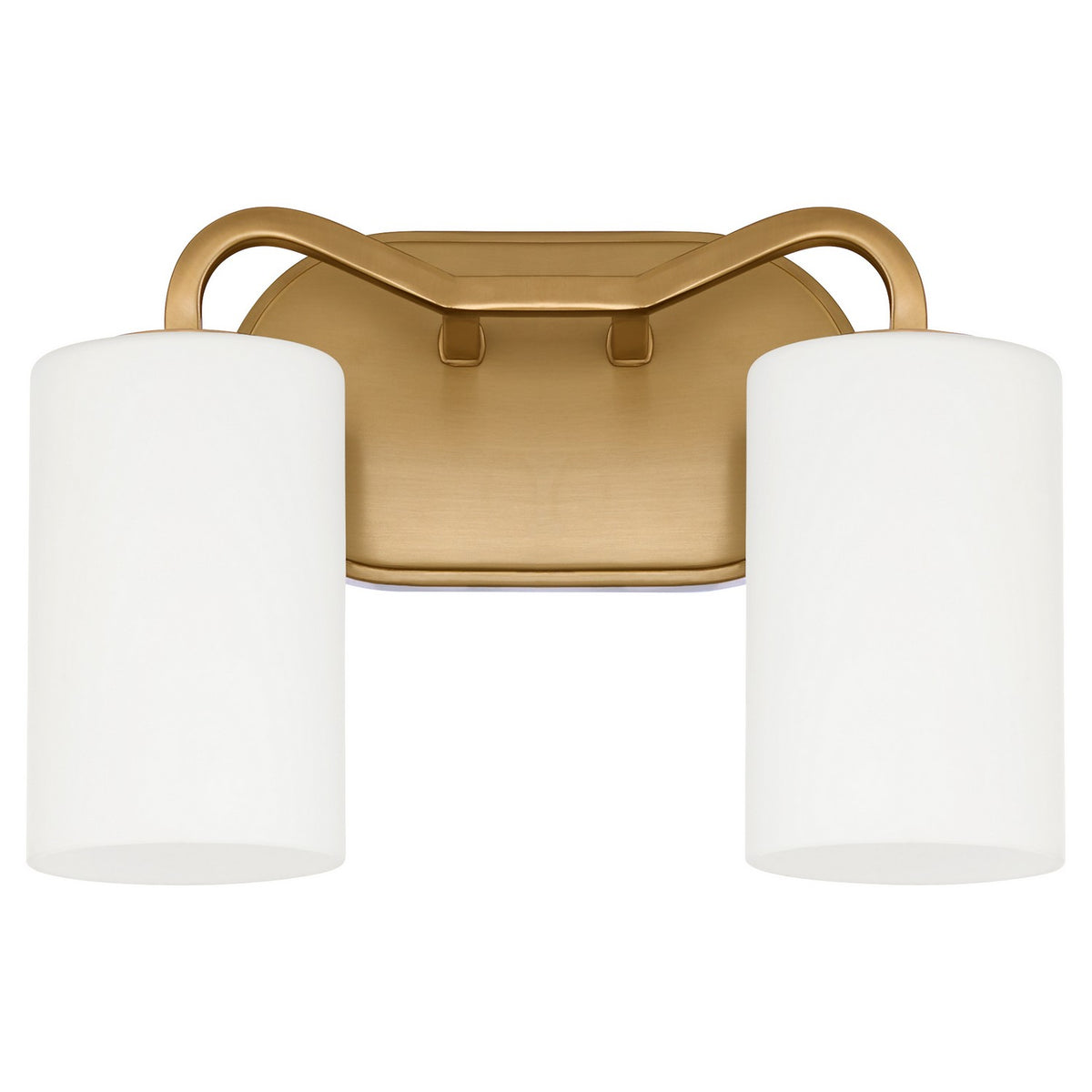 Quorum - 5307-2-47 - Two Light Vanity - Rutherford - Brushed Brass
