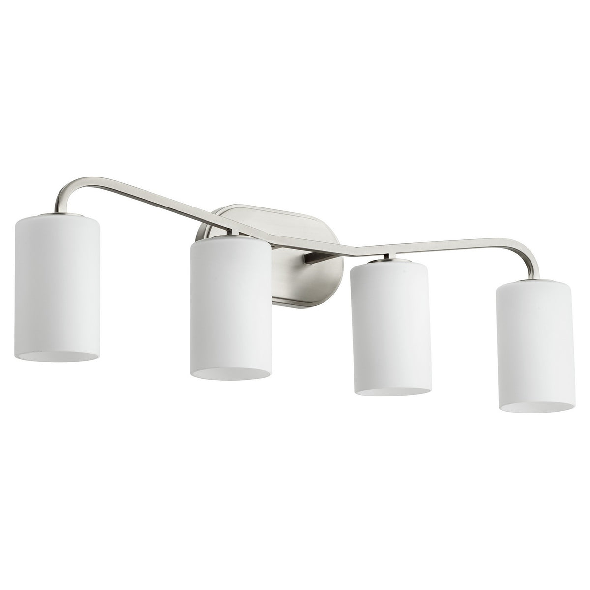Quorum - 5307-4-65 - Four Light Vanity - Rutherford - Satin Nickel