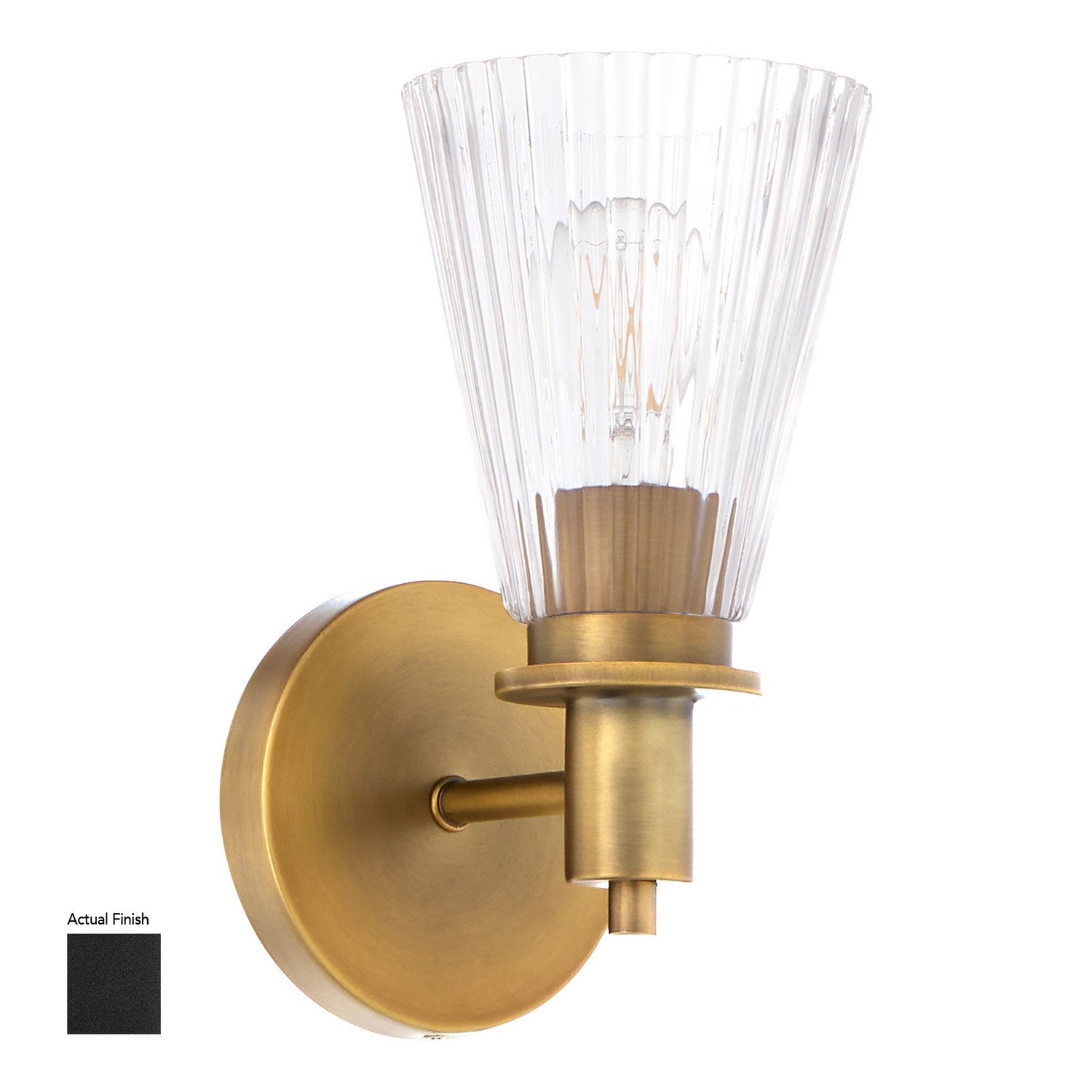 Quorum - 5803-1-59 - One Light Wall Mount - Lawton - Matte Black