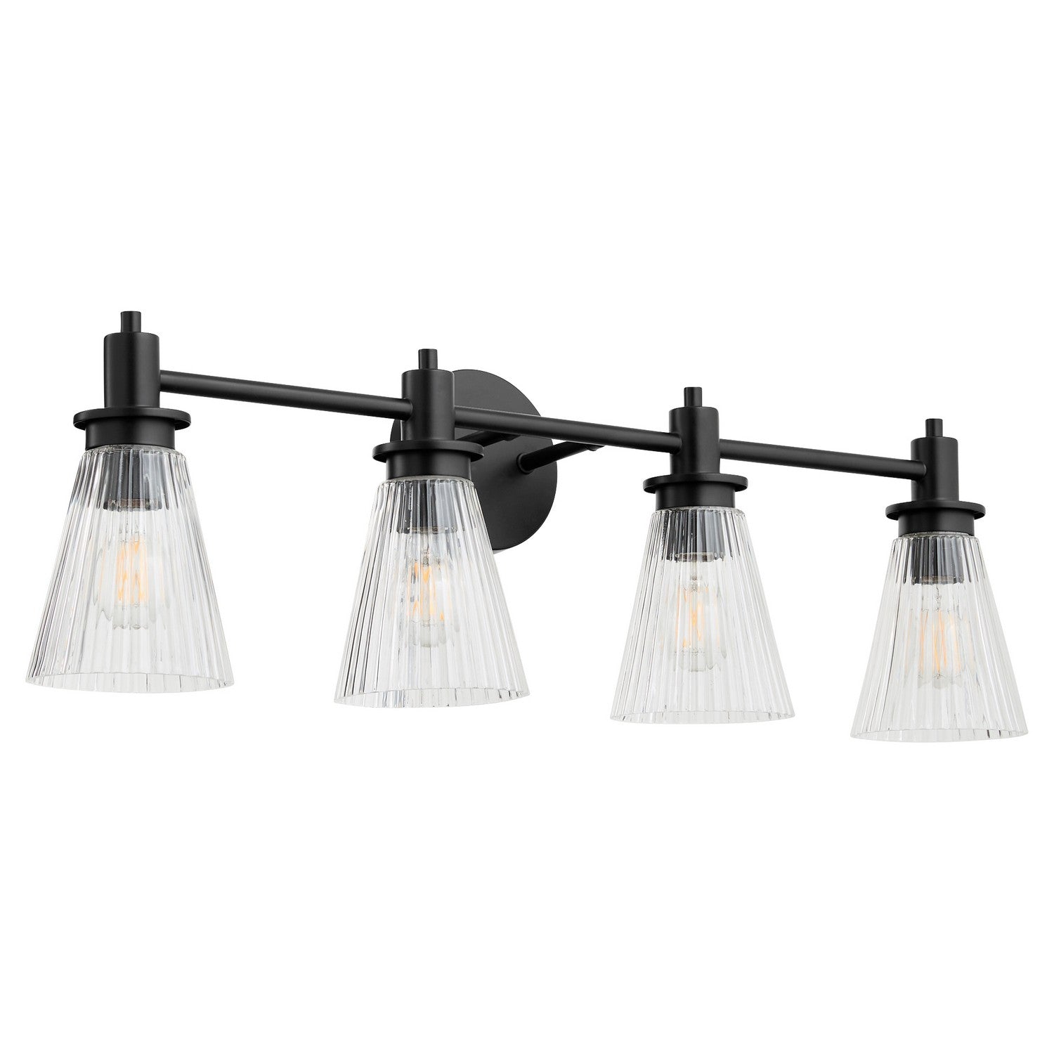 Quorum - 5803-4-59 - Four Light Vanity - Lawton - Matte Black