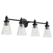 Quorum - 5803-4-59 - Four Light Vanity - Lawton - Matte Black