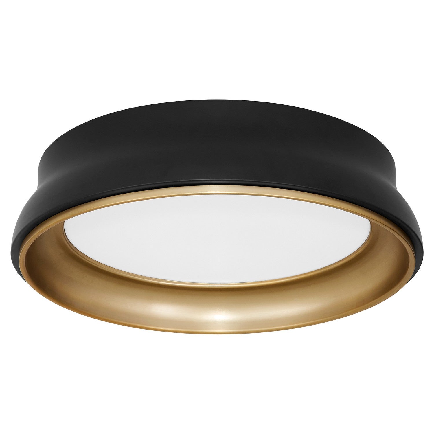 Quorum - 8-2018-5947 - Ceiling Mount - Legend - Matte Black|Brushed Brass