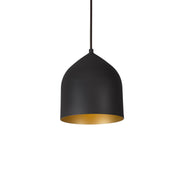 Kuzco Lighting - 49108-BK/GD - One Light Pendant - Helena - Black/Gold