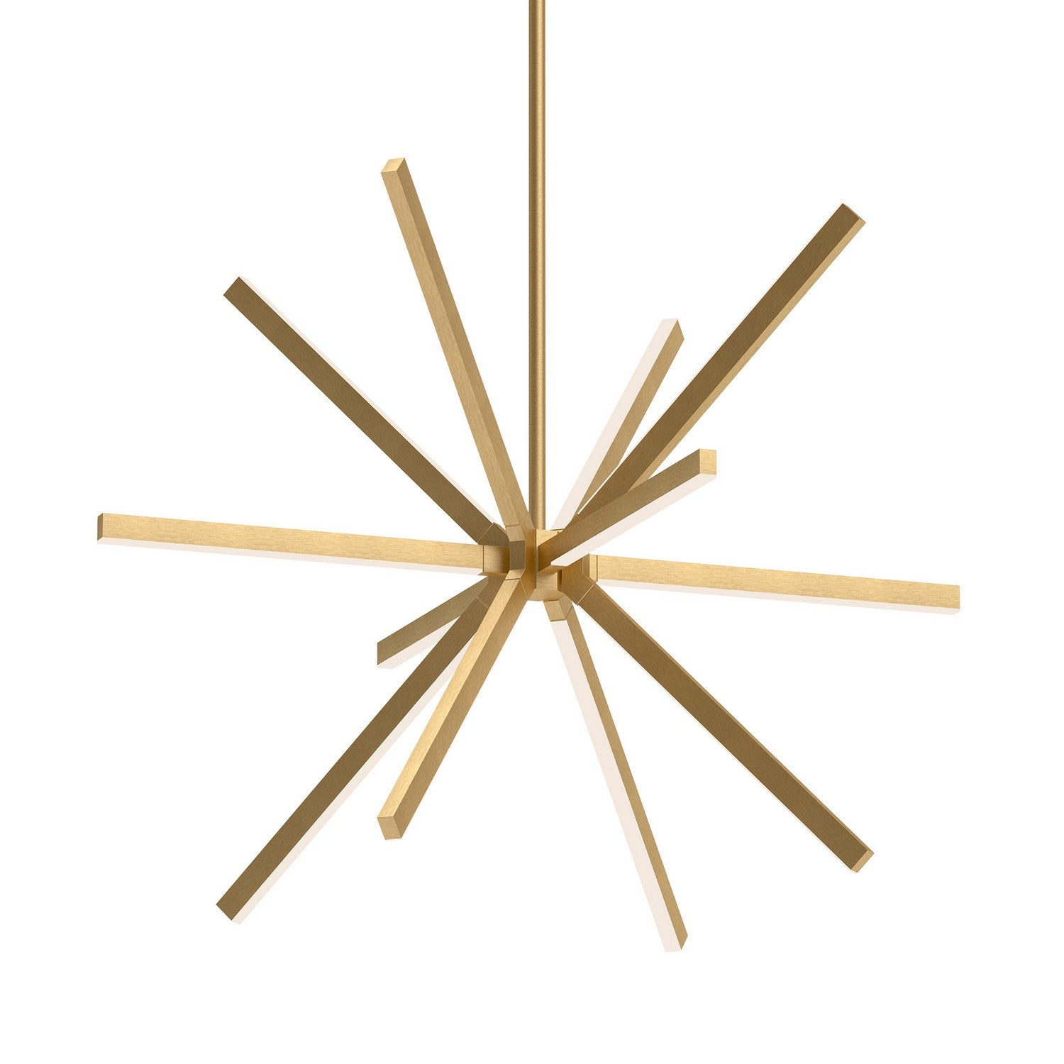 Kuzco Lighting - CH14348-BG-UNV-010 - LED Chandelier - Sirius - Brushed Gold
