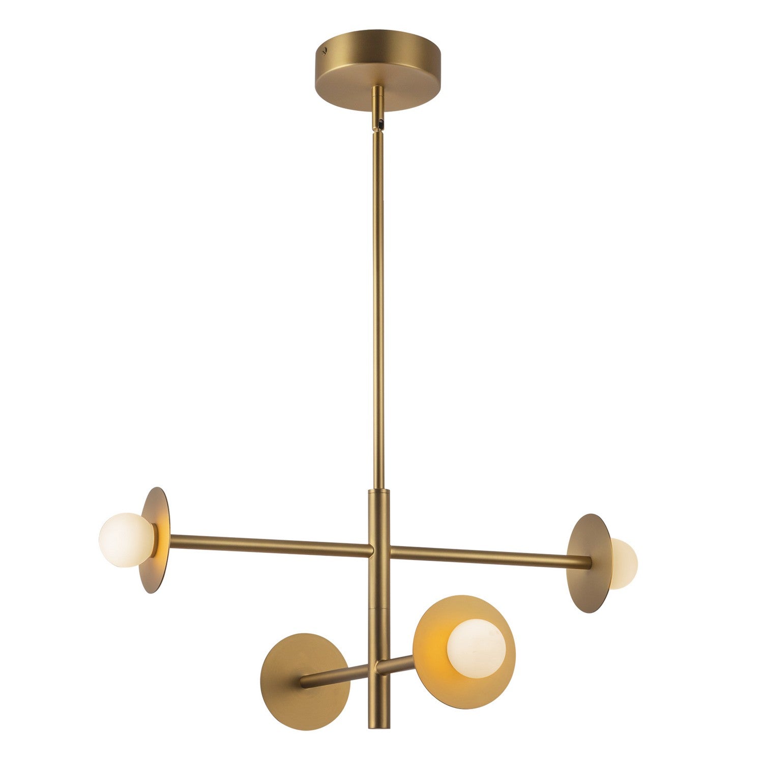 Kuzco Lighting - CH15504-BG-UNV - LED Chandelier - Elixir - Brushed Gold