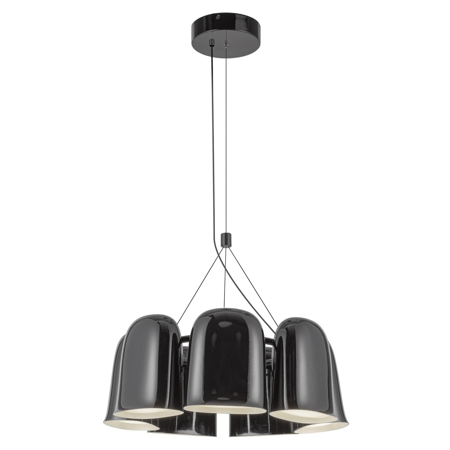 Kuzco Lighting - CH21120-GBK-UNV - LED Chandelier - Bell - Glossy Black