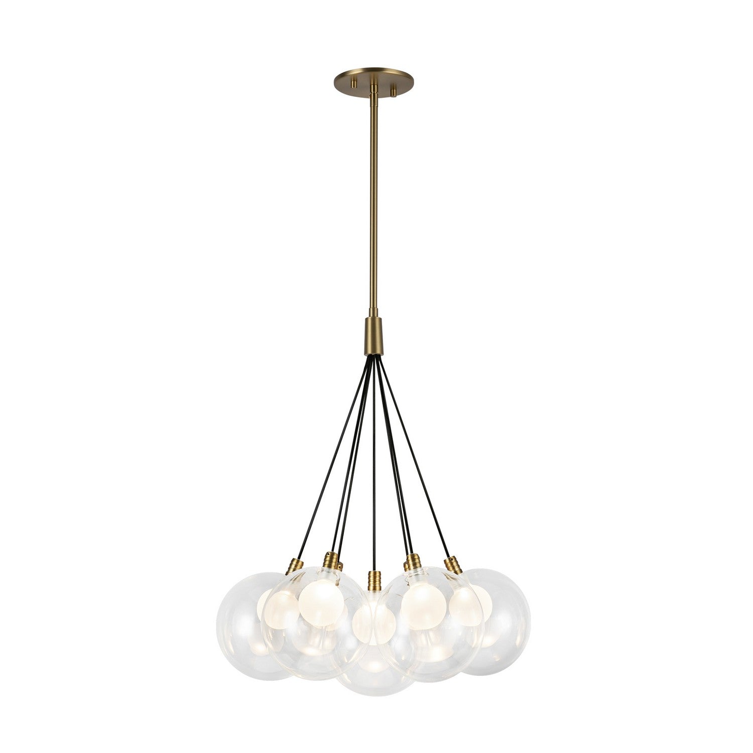 Kuzco Lighting - CH3117-BG - LED Chandelier - Bolla - Brushed Gold