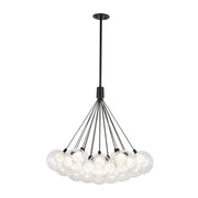 Kuzco Lighting - CH3128-BK - LED Chandelier - Bolla - Black