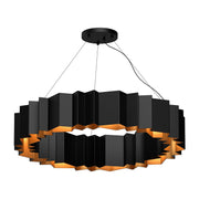 Kuzco Lighting - CH58040-BK/GD - 12 Light Chandelier - Akira - Black/Gold