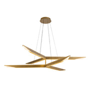 Kuzco Lighting - CH64242-VB-UNV-010 - LED Chandelier - Tachi - Vintage Brass