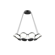 Kuzco Lighting - CH72225-BK-UNV-010 - LED Chandelier - Novel - Black
