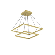 Kuzco Lighting - CH88224-BG-UNV-010 - LED Chandelier - Piazza - Brushed Gold