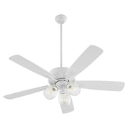Quorum - 4525-0308 - 52"Ceiling Fan - Ovation - Studio White