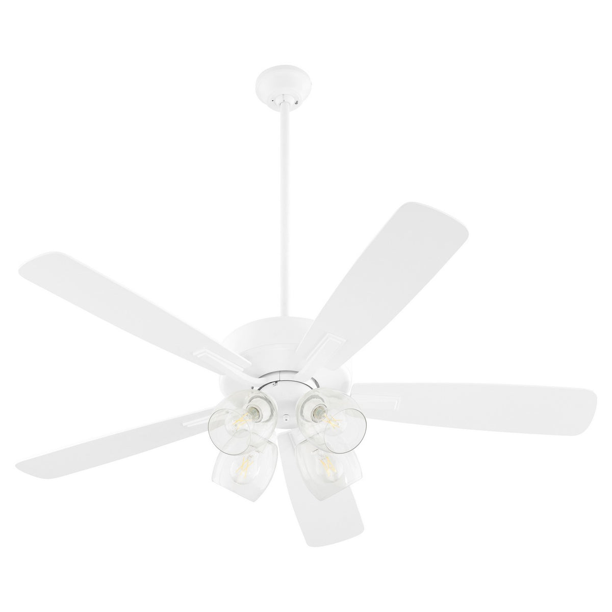 Quorum - 4525-0408 - 52"Ceiling Fan - Ovation - Studio White