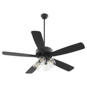 Quorum - 4525-04159 - 52"Ceiling Fan - Ovation - Matte Black