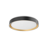 Kuzco Lighting - FM43916-BK/GD-5CCT - LED Flush Mount - Essex - Black/Gold