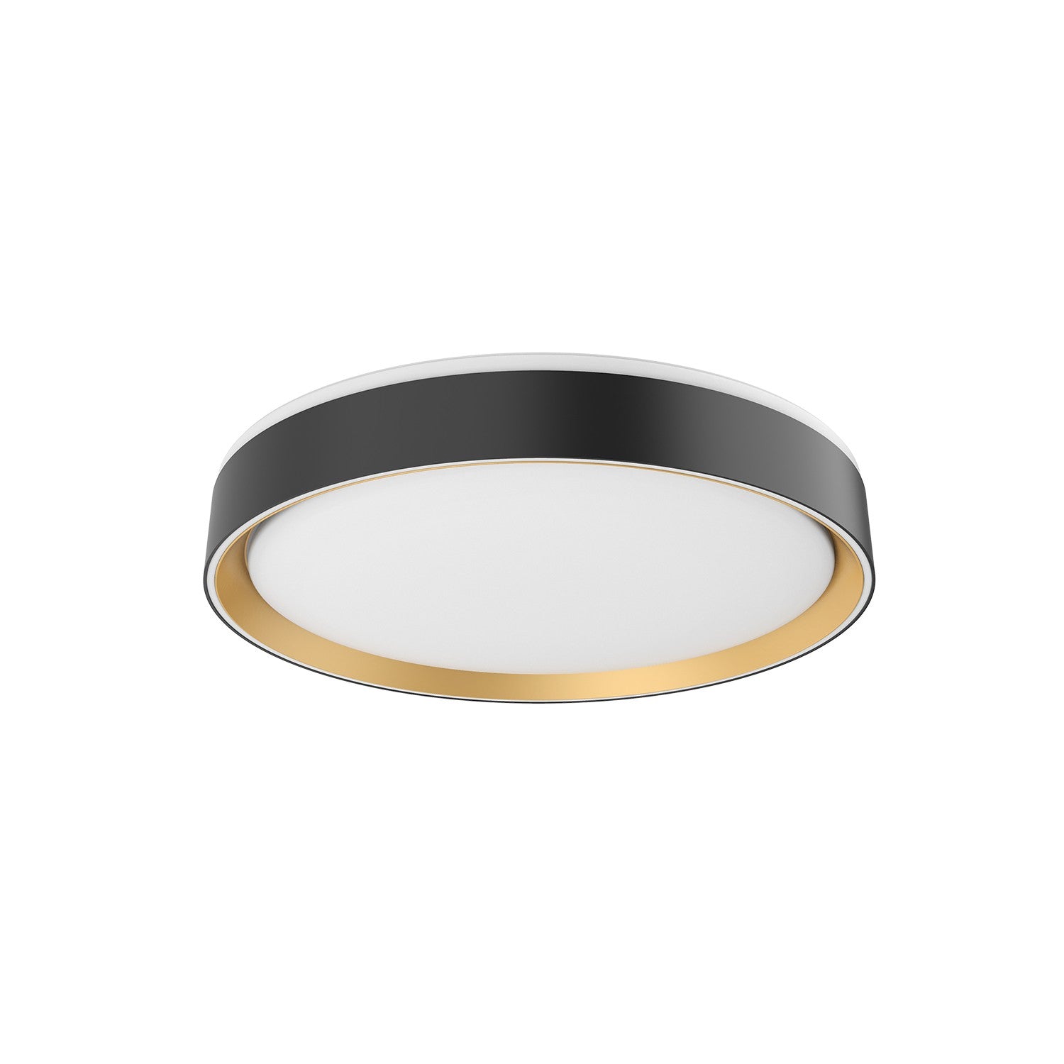 Kuzco Lighting - FM43916-BK/GD-5CCT - LED Flush Mount - Essex - Black/Gold