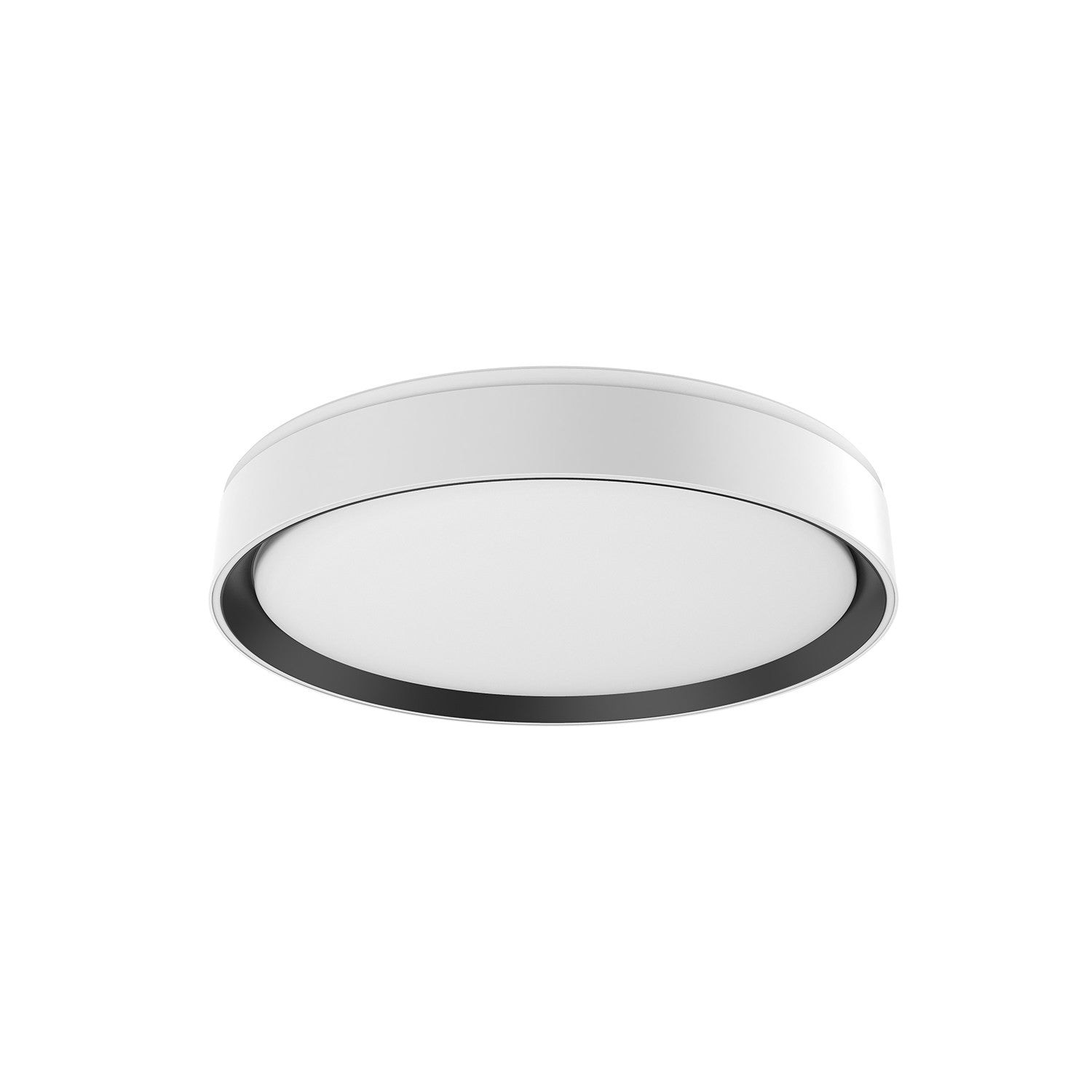 Kuzco Lighting - FM43916-WH/BK-5CCT - LED Flush Mount - Essex - White/Black