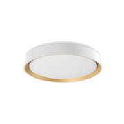 Kuzco Lighting - FM43916-WH/GD-5CCT - LED Flush Mount - Essex - White/Gold