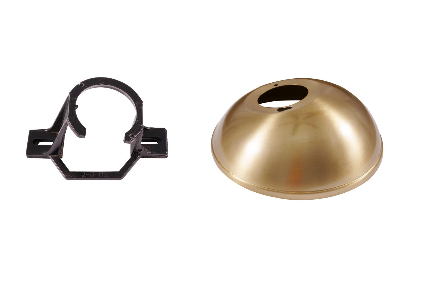 Wind River Fan Company - V5000BB - Slope Adaptor - Vertru Slope Adaptor - Brushed Brass