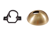 Wind River Fan Company - V5000BB - Slope Adaptor - Vertru Slope Adaptor - Brushed Brass