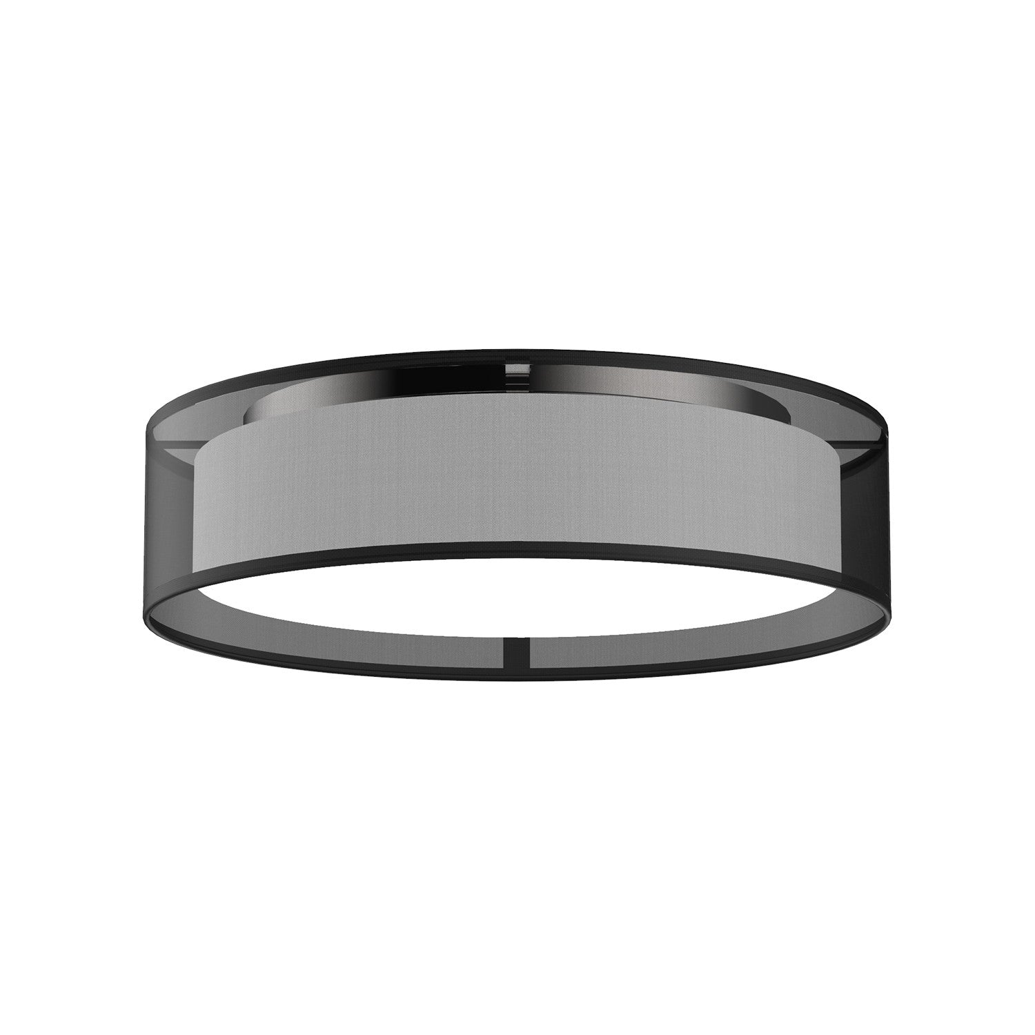 Kuzco Lighting - FM7916-BOR-5CCT - LED Flush Mount - Dalton - Black Organza