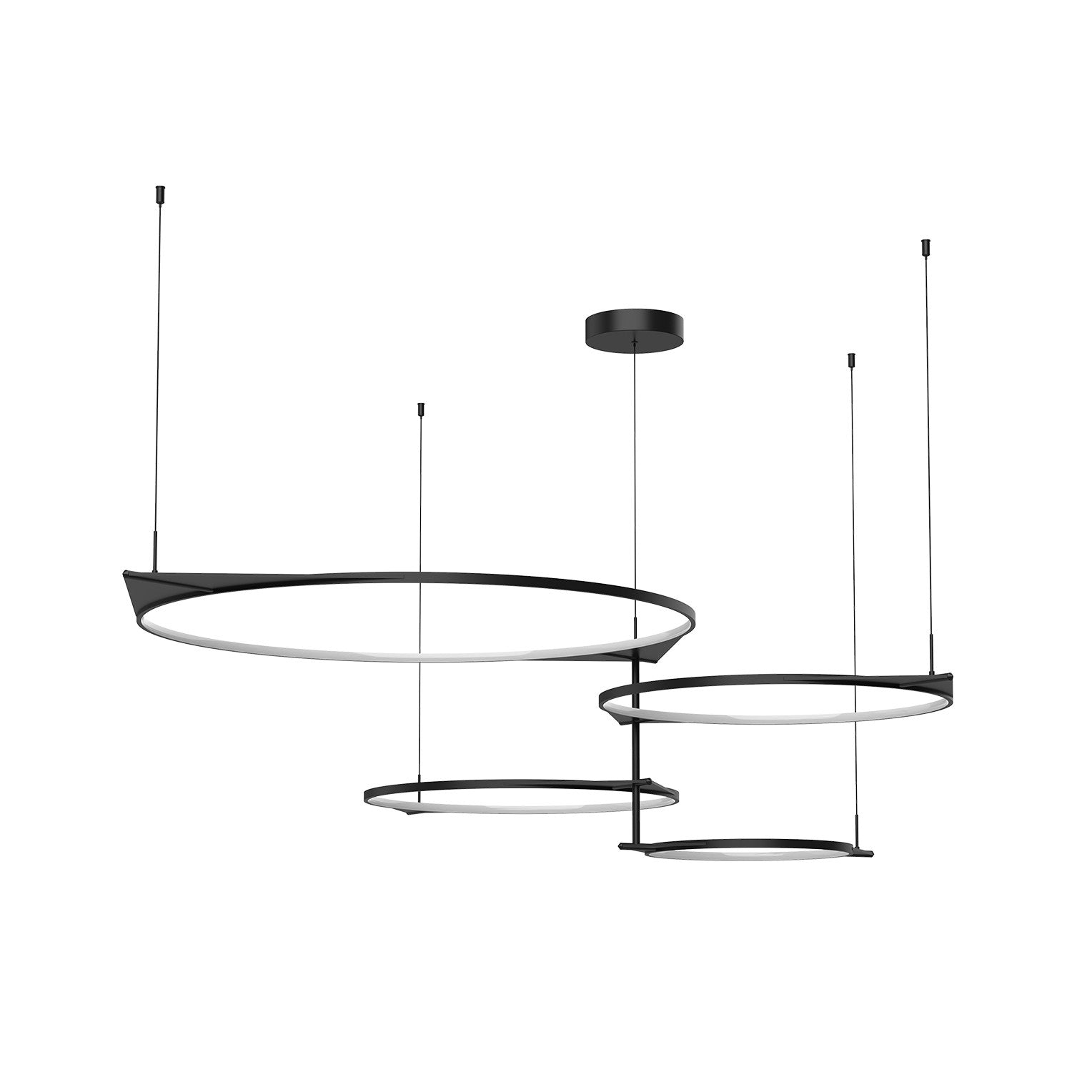 Kuzco Lighting - MP84483-BK-UNV-010 - LED Pendant - Serif - Black