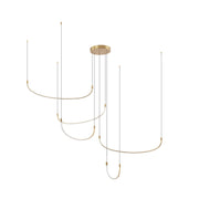 Kuzco Lighting - MP89570-BG-UNV - LED Pendant - Talis - Brushed Gold