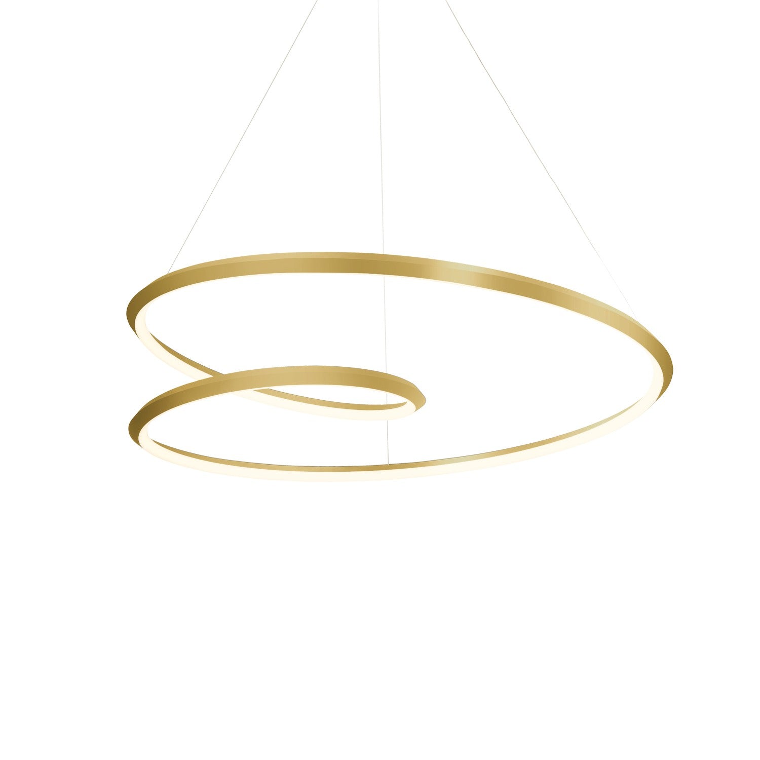 Kuzco Lighting - PD22332-BG-UNV - LED Pendant - Ampersand - Brushed Gold