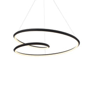 Kuzco Lighting - PD22339-BK-UNV-010 - LED Pendant - Ampersand - Black