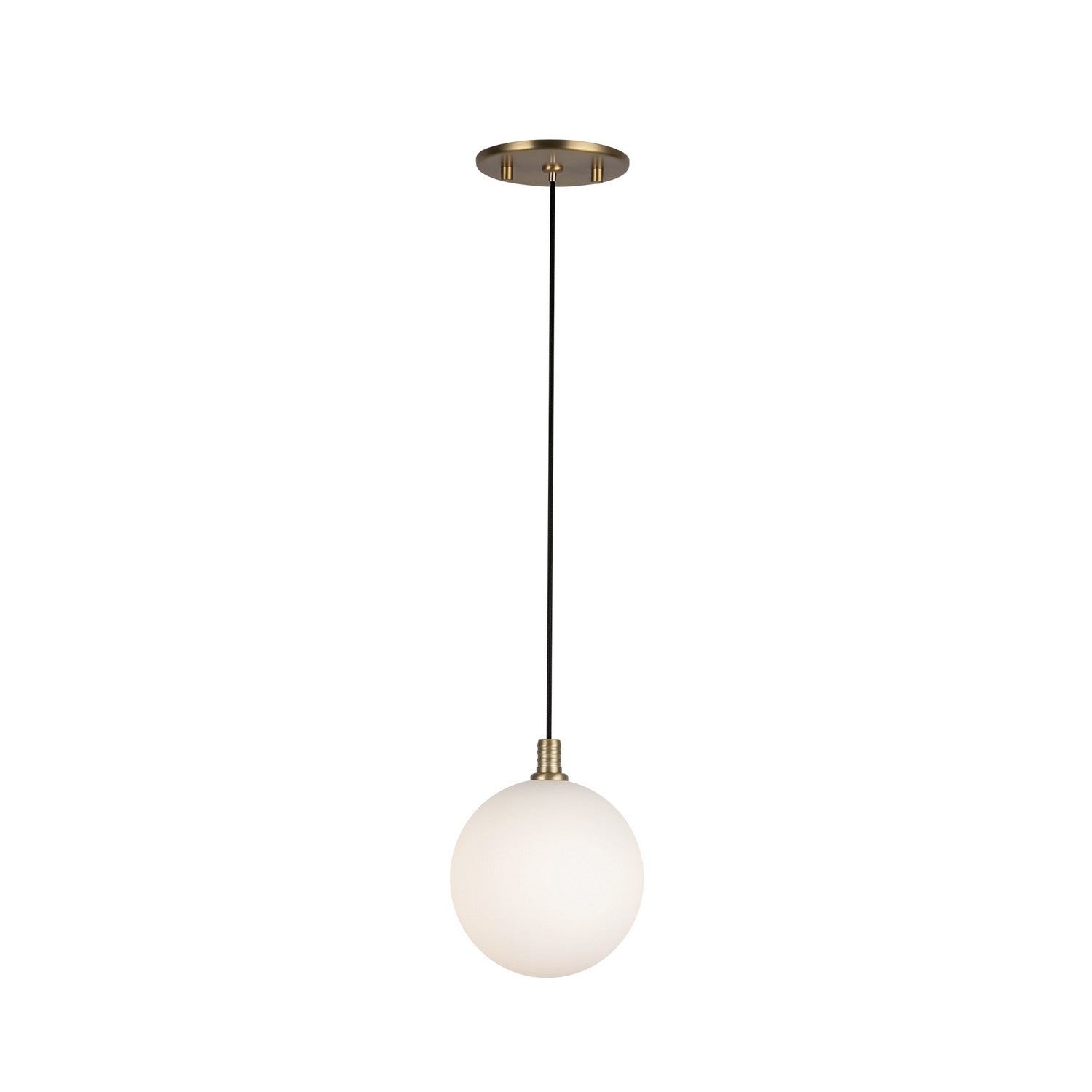 Kuzco Lighting - PD3106-BG/OP - LED Pendant - Bolla - Brushed Gold/Opal Glass