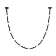 Kuzco Lighting - PD39310-BK/OP-UNV-010-RT - LED Pendant - Corda - Black/Opal Glass