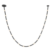 Kuzco Lighting - PD39317-BK/OP-UNV-010 - LED Pendant - Corda - Black/Opal Glass