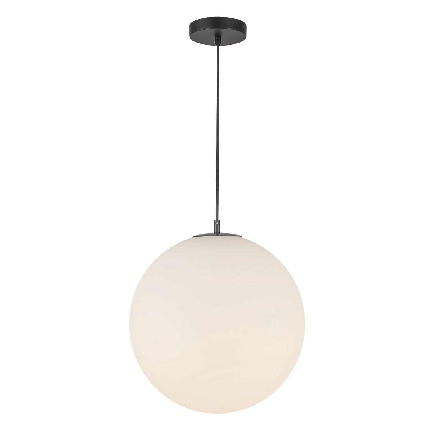 Kuzco Lighting - PD43616-BK/OP-5CCT-UNV - LED Pendant - Marco - Black/Opal Glass