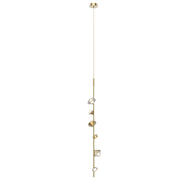 Kuzco Lighting - PD50852-BG - LED Island Pendant - Geode - Brushed Gold