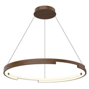 Kuzco Lighting - PD52732-WT-UNV - LED Pendant - Anello Minor - Walnut