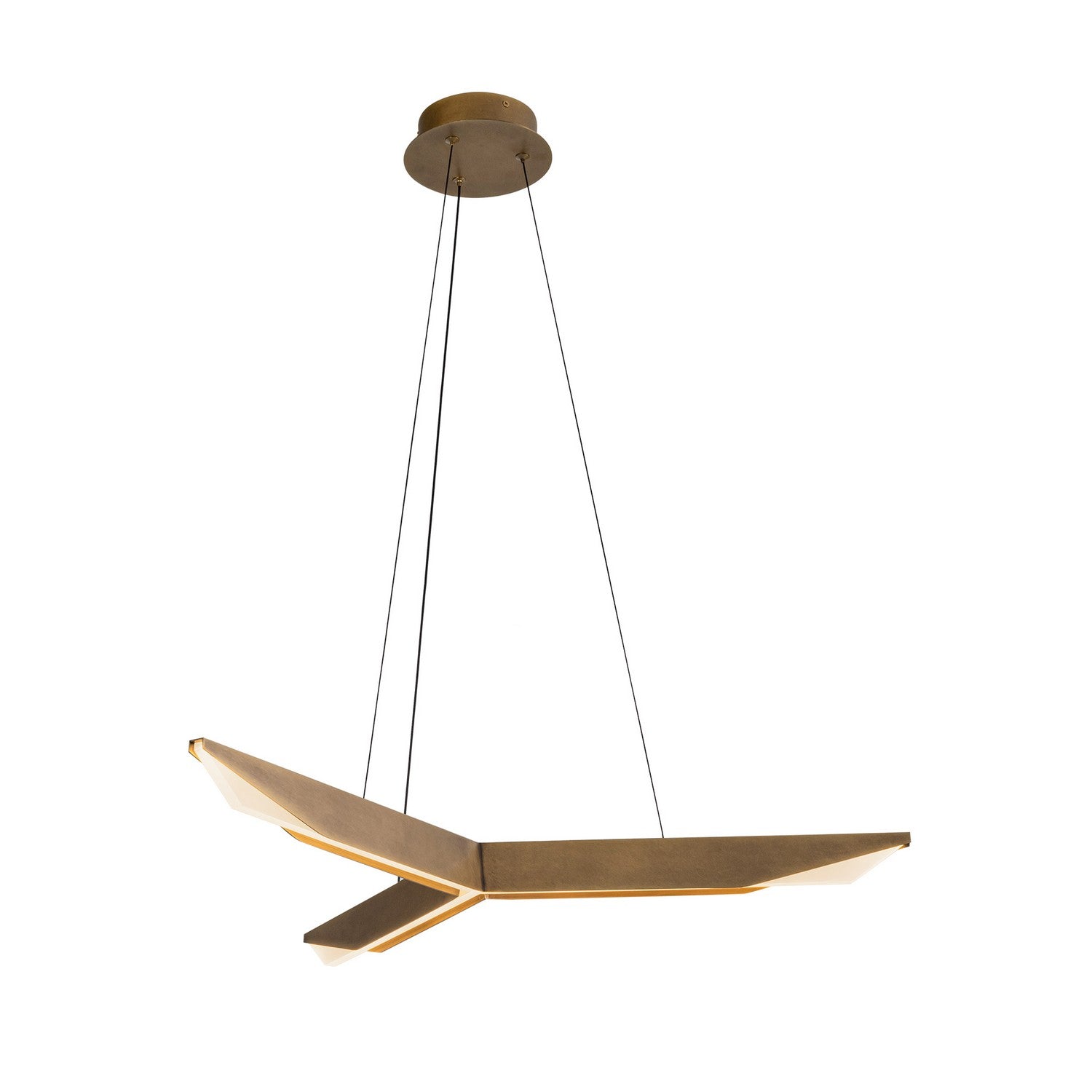 Kuzco Lighting - PD64231-VB-UNV-010 - LED Pendant - Tachi - Vintage Brass