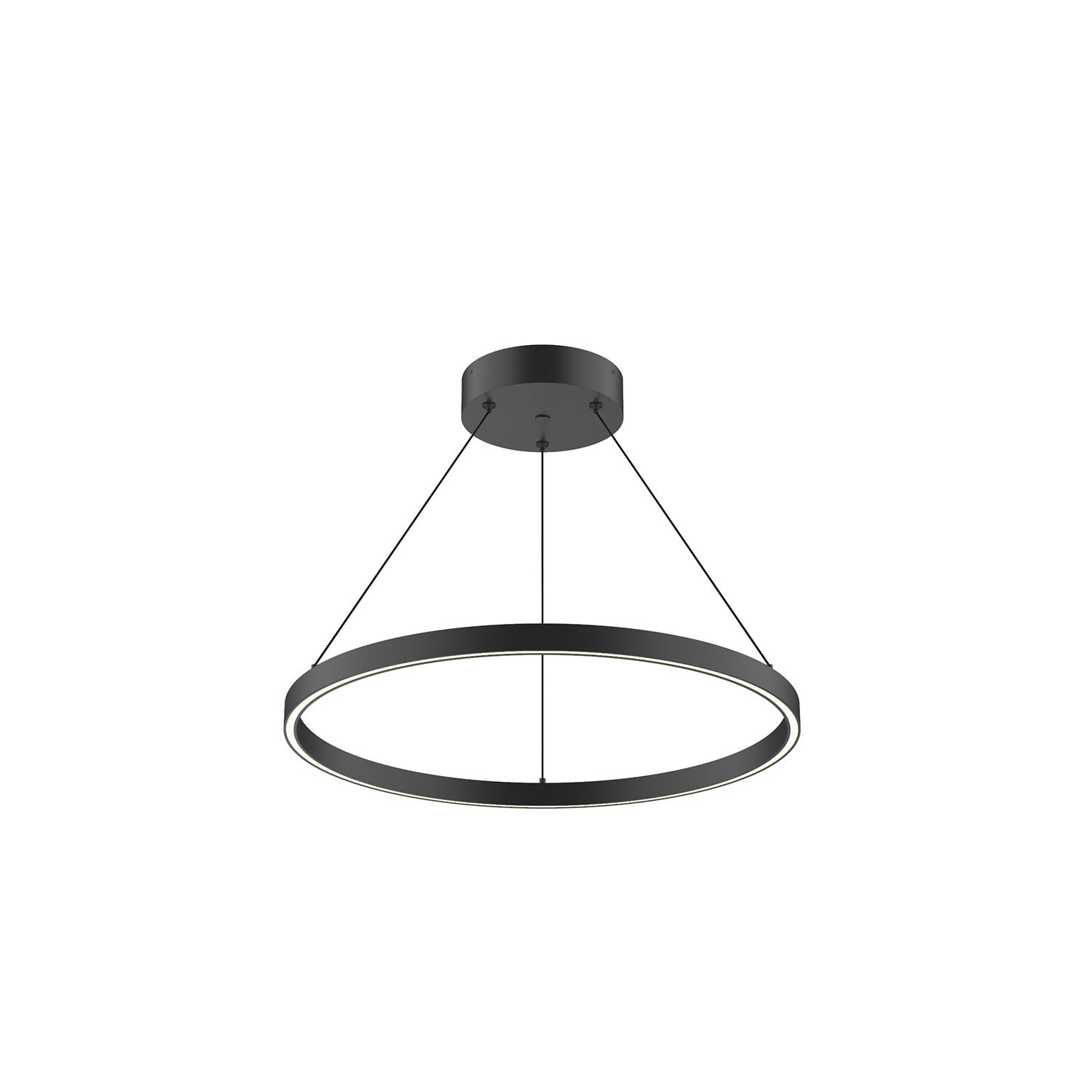 Kuzco Lighting - PD87124-BK-UNV-010 - LED Pendant - Cerchio - Black