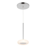 Kuzco Lighting - PD97204-CH/FR - LED Pendant - Stephord - Chrome/Frosted Glass