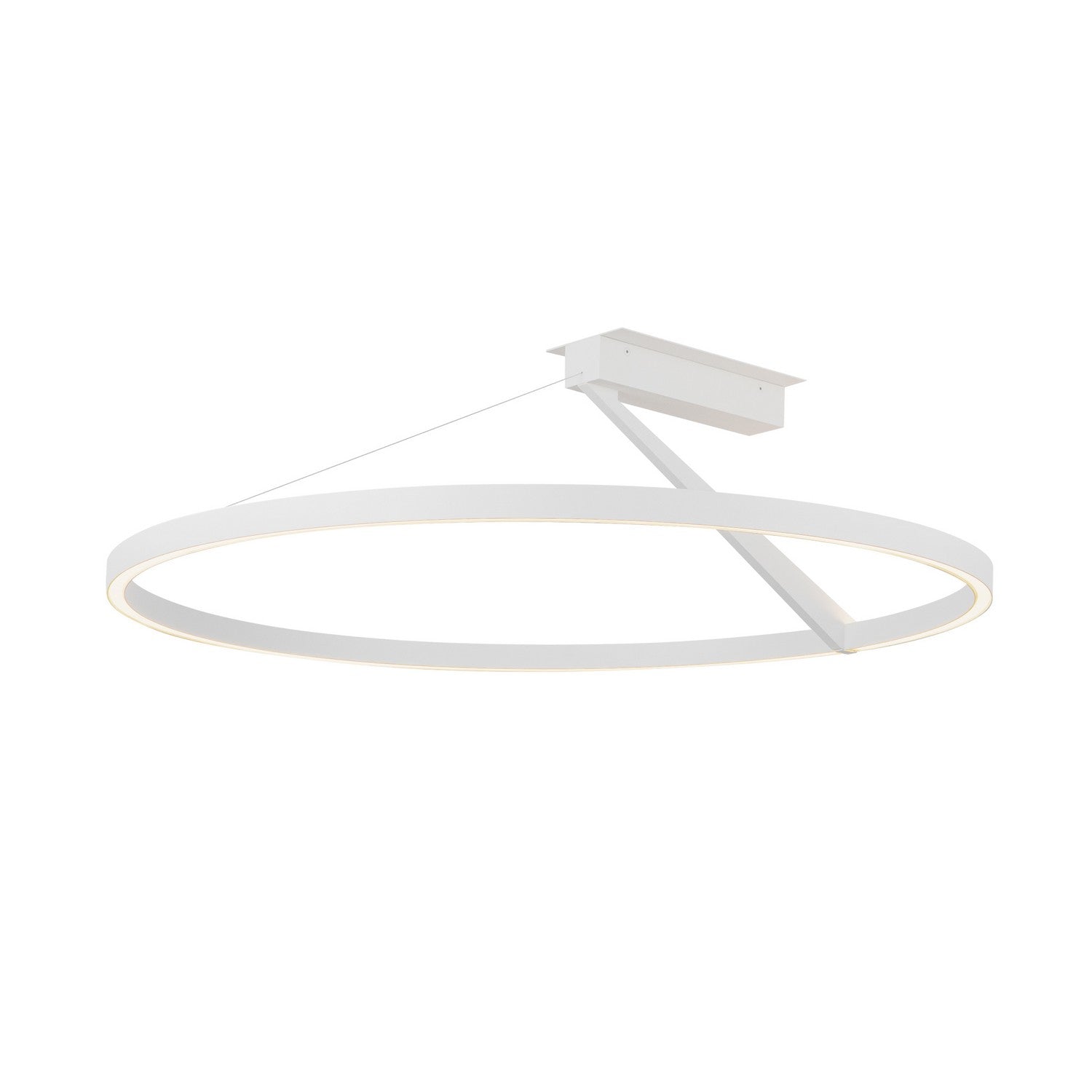 Kuzco Lighting - SF27731-WH-3WCCT-UNV - LED Semi-Flush Mount - Roda - White