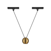 Kuzco Lighting - TRP27203-BG - LED Pendant - Faria Double - Brushed Gold