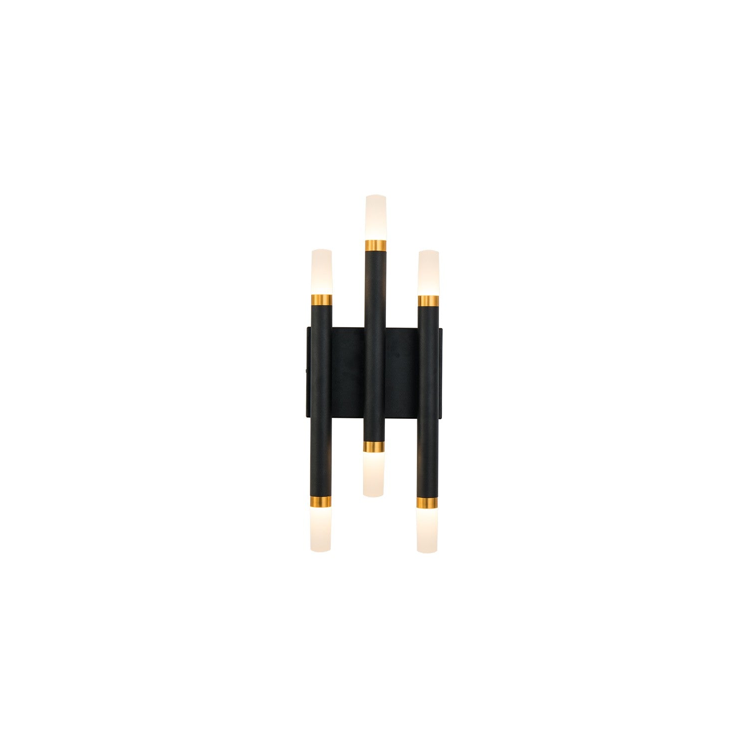 Kuzco Lighting - WS19707-BK-UNV - LED Wall Sconce - Draven - Black